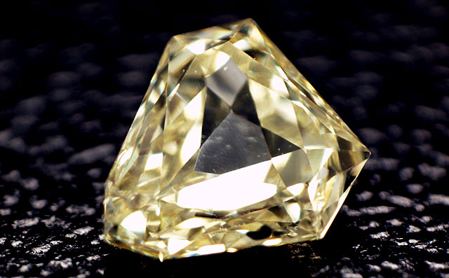 【特価】0.108ct イエロー ダイヤルース