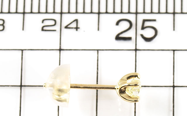 スターカット(星型)ダイヤモンド・片耳用ピアス画像