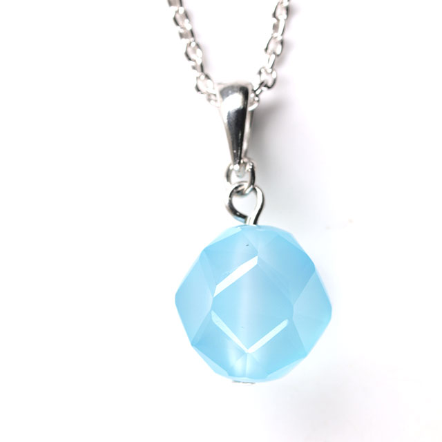 シーブルーカルセドニーペンダント・トップ画像