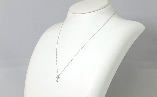 K18WGペンダント