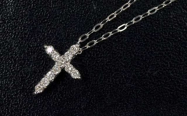 K18WGペンダント