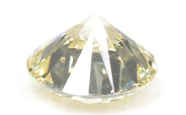 GIAの刻印入り 】天然イエローダイヤモンド ルース(裸石) 0.716ct, S-Tカラー ( ライト・イエロー ) ,SI-1 【 GIA