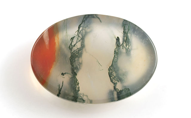 デンドリチック・アゲート ルース(裸石) 9.897ct (デンドリテック