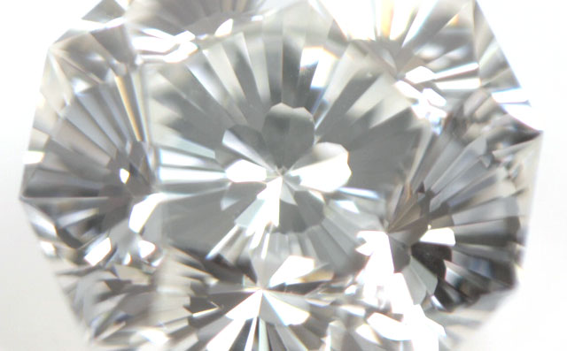 10角形 77面体カット 】 天然ダイヤモンド ルース(裸石) 0.159ct