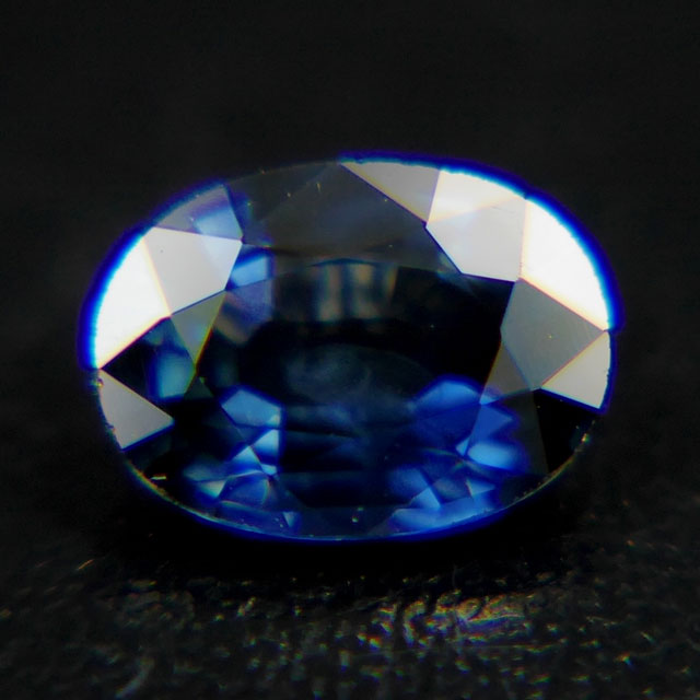 ブルー・サファイヤ ルース(裸石) 1.190ct, オーバル