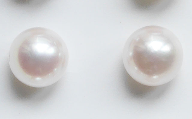 アコヤ本真珠 ルース ( ペア珠 ) 直径約7.1mm ( あこや パール 和珠 )