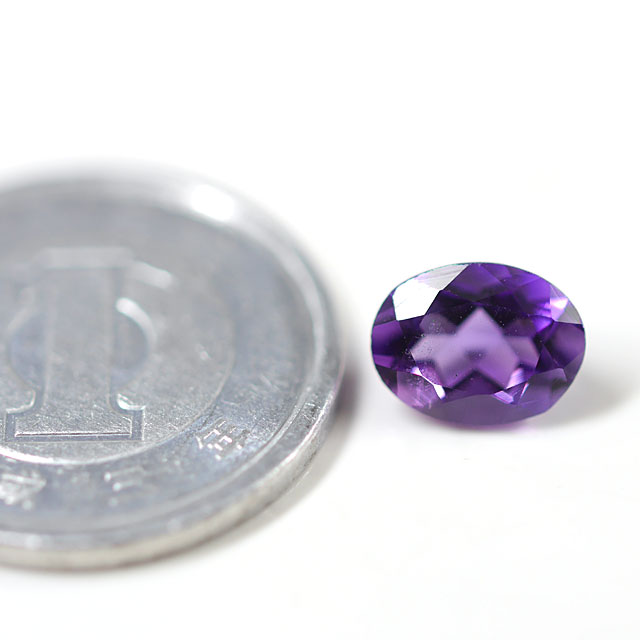 アメジスト ルース(裸石) 1.21ct オーバル (アメシスト/紫水晶