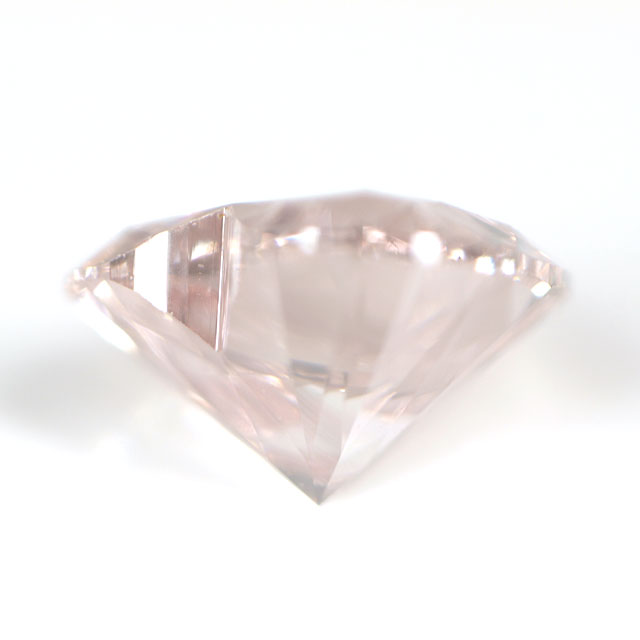 アーガイル鉱山産 】 天然ピンクダイヤモンド ルース(裸石) 0.16ct, Fancy Light Pink(ファンシーライトピンク