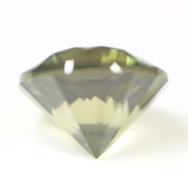 ダークグリーン・ジルコン ルース(裸石) 0.286ct, ( ラウンド