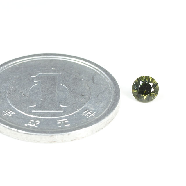 ダークグリーンジルコン画像