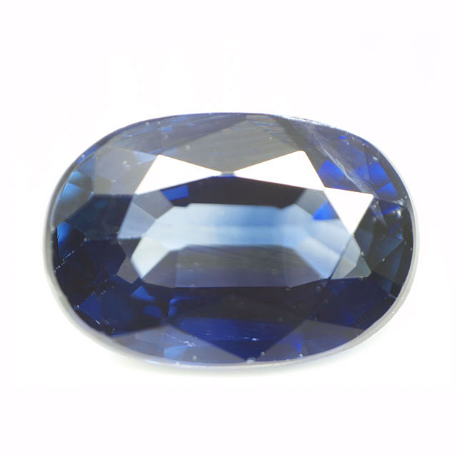 ブルーサファイア 1.596 ct ルース石　ソーティング付 ブルーサファイア 1.596 ct ルース石 ソーティング付