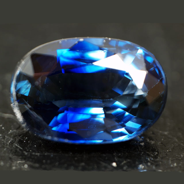 ブルー・サファイヤ ルース(裸石) 0.617ct, ( ブルーサファイヤ