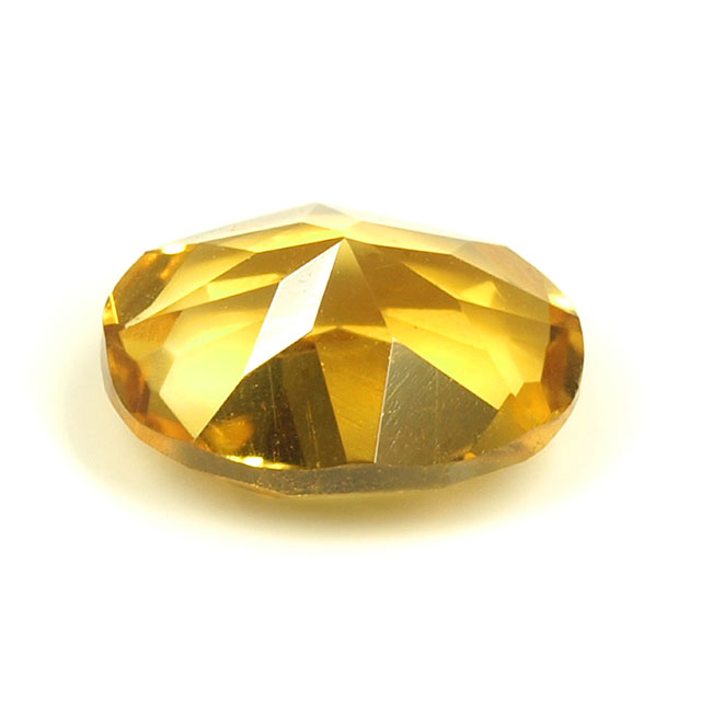 1.1ct★シトリントパーズ★黄水晶★8.2x6.2mm★美品