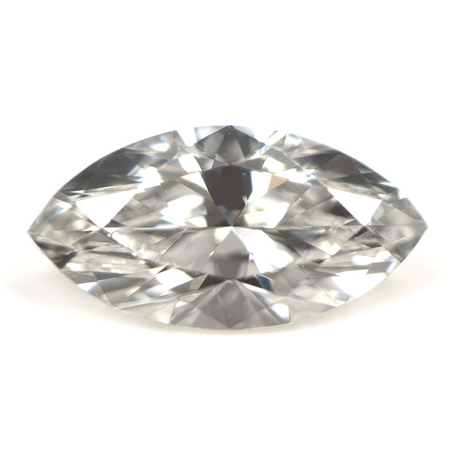 【 タイプ2-b型 】天然グレーダイヤモンド ルース(裸石) 0.185ct, Light Gray, VVS-2 【 中央宝石研究所ソーティング袋付  】 【 送料無料 】