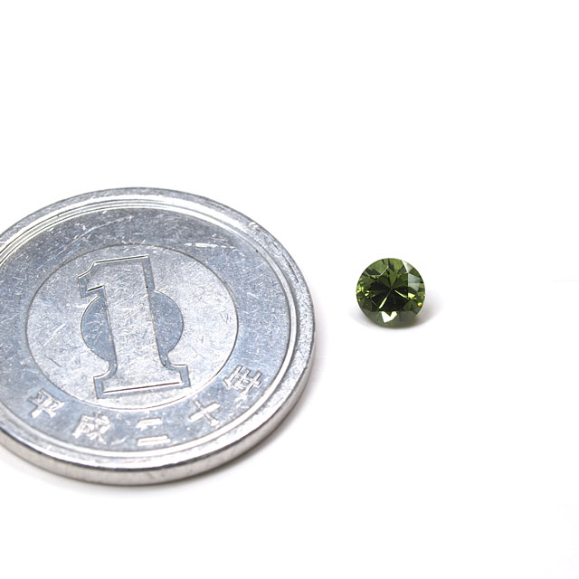 ダークグリーンジルコン画像