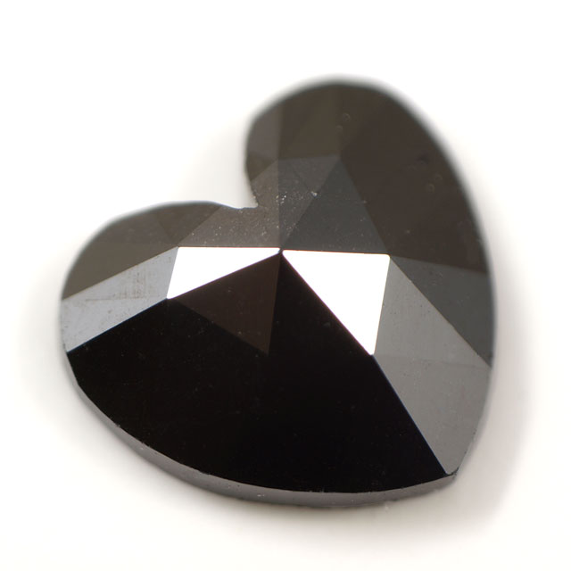 国際ブランド ハートのブラックダイヤモンド 1粒石 - jomaze.pt