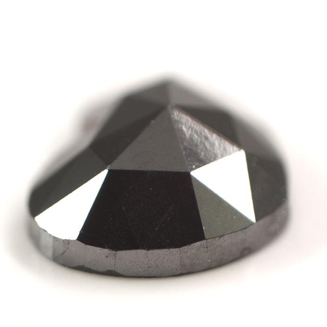 ブラックダイヤモンド (トリートメント) ルース 0.288ct 【ハートシェイプ】