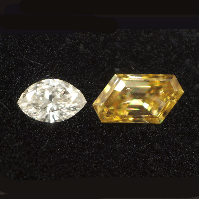 ダイヤモンド ルース(裸石) セット 0.081ct ( 2ピース合計 ) ピンクダイヤモンド、カラーダイヤ ジュエリー専門店 TANO