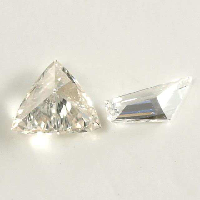 ダイヤモンド ルース(裸石) セット 約0.093ct ( 2ピース合計 ) ピンクダイヤモンド、カラーダイヤ ジュエリー専門店 TANO
