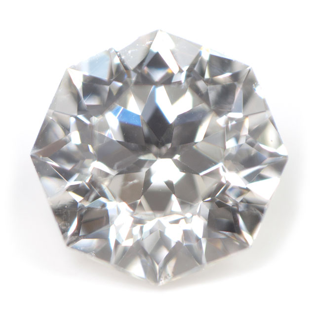 天然ダイヤモンド ルース ( 裸石 ) 0.160ct, Hカラー, SI-1, 八角形 【 中央宝石研究所ソーティング 】 【 送料無料 】