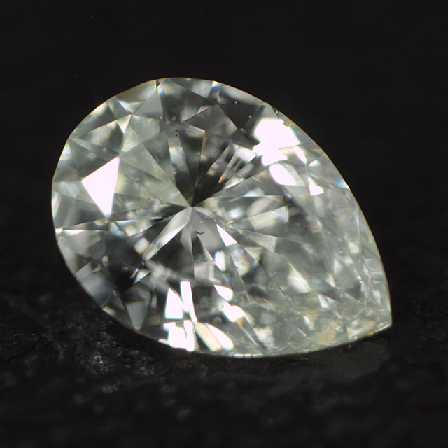 天然グリーンダイヤモンド ルース ( 裸石 ) 0.114ct, フェイント