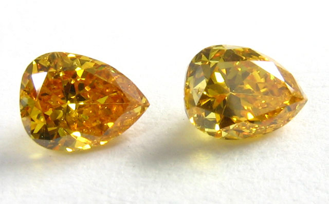 パンプキン系ダイヤモンド比較画像