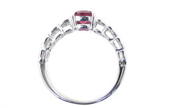 Pt900ルビーリング