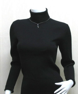 ブラウンダイヤモンド　K18WG　ペンダントネックレス