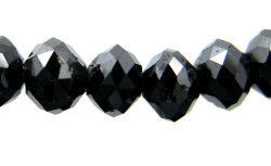 ブラックダイヤモンド　K18WG ネックレス