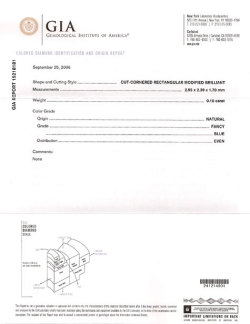 GIAレポート(鑑定書)画像