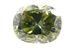 天然（ナチュラル）カメレオンダイヤモンド ルース（裸石）画像