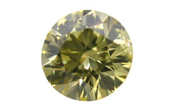 天然（ナチュラル）カメレオンダイヤモンド ルース（裸石）画像