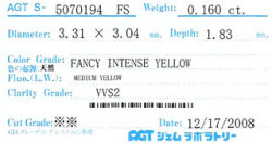 AGTジェムラボラトリー　ソーティング画像