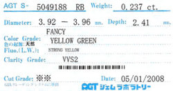 AGTジェムラボラトリーソーティング画像