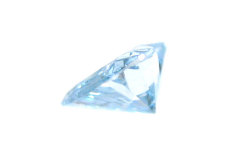 ハートシェイプカットブルーダイヤモンド(トリートメント)ルース画像
