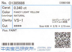 中央宝石研究所ソーティング画像