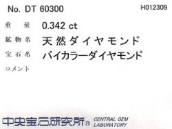 中央宝石研究所ソーティング袋画像