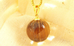 ルチル・クォーツペンダント・トップ画像