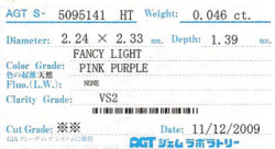 AGTジェムラボラトリーソーティング画像"