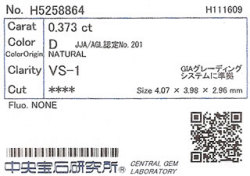 中央宝石研究所ソーティング