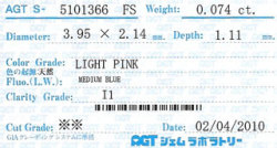 AGTジェムラボラトリーソーティング画像