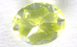 天然(ナチュラル)ファンシー・インテンス・グリーン・イエローダイヤモンド ルース(裸石)画像