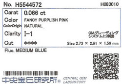 中央宝石研究所ソーティング画像