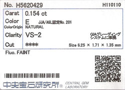 中央宝石研究所ソーティング袋画像