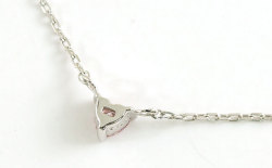 ハートシェイプダイヤモンド・ペンダントネックレス画像