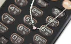 ハートシェイプダイヤモンド・ペンダントネックレス画像