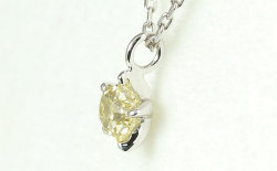 スターカット(星型)ダイヤモンド・ペンダントネックレス画像