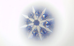 0.260ct, G, VS1, 3EX H&C, 中央宝石研究所ダイヤモンド画像