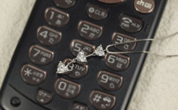 ハートシェイプダイヤモンド・ペンダントネックレス画像