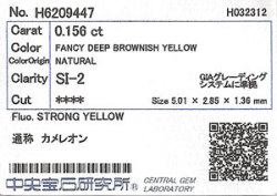 カメレオンダイヤモンド　ソーティング　画像